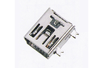 短体USB插座结构的焊接要求